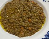 Foto del passaggio 2 della ricetta Zuppa di lenticchie con guanciale