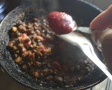 A picture of step 3 of લીલાં ચણા-જીંજરાની પંજાબી સબ્જી.