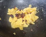 A picture of step 2 of Shahi Kesariya Coconut Mawa Modak.