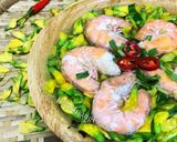 Hình bước làm 3 của món Canh Chua Bông Điên Điển Nấu Tôm