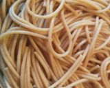 Medvehagymás mozarellás fitt spagetti recept fázis 5 fotója