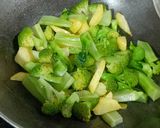 A picture of step 3 of Broccoli sabji 🥦.