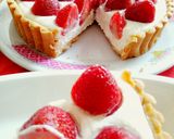 Foto langkah ke 9 dari resep Strawberry Cheese Tart 🍓🍓🍓.