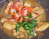 Foto langkah ke 4 dari resep Masak Pedas Ayam & Tahu.