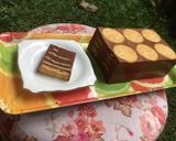 Foto langkah ke 6 dari resep Puding Coklat Biskuit Lemon.