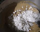 A picture of step 2 of Millet banana Appe.