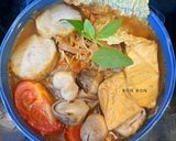 Hình bước làm 4 của món Bánh Đa Đỏ Nấu Chay