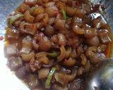 Foto langkah ke 4 dari resep Oseng kikil pedas.