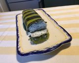 Une image de l'étape 9 de Roulé de poireaux façon bûche à la ricotta,basilic et épices italiennes.