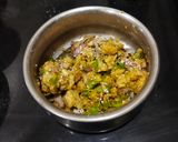 A picture of step 5 of Crispy Cauliflower Sesamey Pakoda.