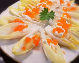 Foto del paso 4 de la receta: Ensalada de Endivias con espárragos y caviar de salmón