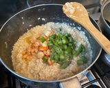 Foto del paso 4 de la receta: Risotto de ostiones, camarones y espárragos #Stilepiretta
