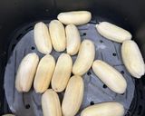 Hình bước làm 2 của món Chuối Sáp Nướng Cốt Dừa