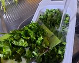 Une image de l'étape 3 de Poêlée d'épinards piquants 🍴.