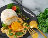 Foto langkah ke 5 dari resep Nasi Telur Pontianak.