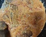 A picture of step 5 of Coconut cream fish.