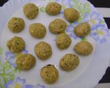 A picture of step 2 of Just Falafel.