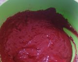 A picture of step 2 of Red Velvet Pancakes.