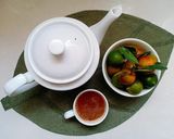 Hình bước làm 1 của món Trà tắc mật ong