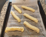 Foto del paso 5 de la receta: Perritos calientes con masa de hojaldre