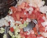 A picture of step 1 of My Foul Medames (Salad Style).