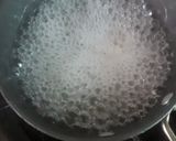 A picture of step 1 of Kiwi mocktail.