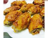 รูปขั้นตอนการทำที่ 6 ของ 🍗ปีกไก่หมักทอดกรอบ Air fryer crispy marinated chicken wings