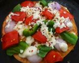 आटे का पिज़्ज़ा (aate ka pizza recipe in Hindi) रेसिपी चरण 11 फोटो