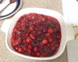 A picture of step 3 of Thanksgiving Cranberry Sauce🍊♥️.