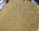 A picture of step 1 of Papad Chat.