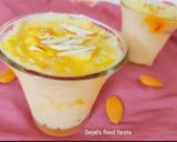 A picture of step 5 of Shahi saffron phirni.