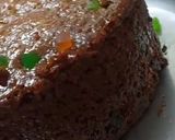 A picture of step 11 of Plum Cake (eggless and no rum).