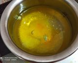 A picture of step 2 of Gulab jamun with kaju cream filling.