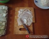 A picture of step 3 of Vegan Stuffed Cabbage Rolls (Lahanodolmades).