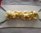 Une image de l'étape 2 de Struddel pomme cannelle vanille.