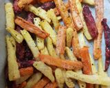 A picture of step 1 of My Vegetable Fries 😀.