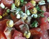 A picture of step 2 of 🌿Protein rich Sprouts Salad🍅.
