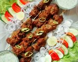 A picture of step 4 of BAKED BEHARI Boti.