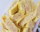 Foto langkah ke 5 dari resep Chicken n Tofu egg roll.