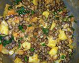 A picture of step 5 of Aloo Kaly Channy Chat.