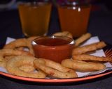 A picture of step 13 of Garlic Potato Rings.
