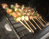 A picture of step 5 of Chicken kabab.
