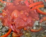 A picture of step 5 of Red Bean and Beef Skillet.