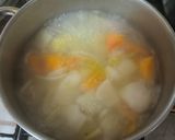 Foto do passo 1 de Sopa de nabiça #Aventaldourado23
