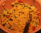 Foto del paso 3 de la receta: Ensalada de espaguettis partidos