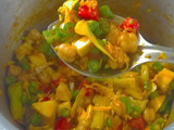 છોલે મિક્સ શાક (Chhole Mix Shak Recipe In Gujarati)