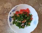 A picture of step 1 of Easy & Quick Bread pizza.