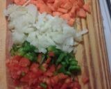 Foto del paso 2 de la receta: Arroz primavera con azafrán