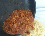 Foto langkah ke 5 dari resep Spaghetti Panggang.