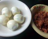 A picture of step 1 of Scotch egg.